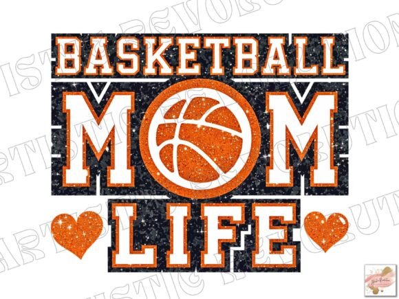 Celebrate the Sideline Spirit with Retro Basketball Mom PNG