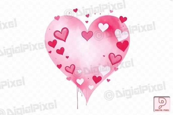 Embrace Romance: The Pink Valentine Heart Shape Design