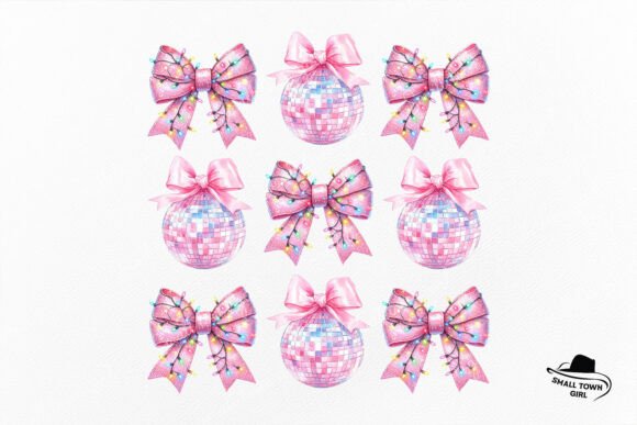 Happy New Year Pink Coquette Disco Ball: A Festive Creative Asset