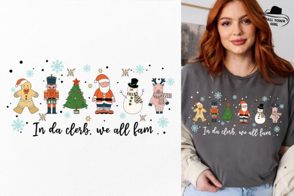 In Da Clerb We All Fam: Your New Favorite Funny Christmas Font