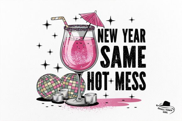 New Year, Same Hot Mess: A Font That Gets It