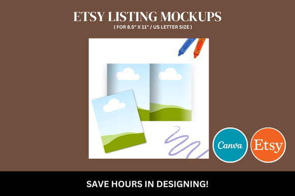 Streamline Your Etsy Shop with Canva Mockups