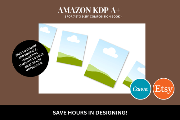 Unlocking Efficiency: The Amazon KDP A+ Canva Mockup