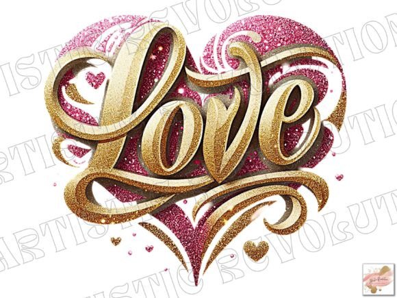 Valentines Pink Glitter Valentine Png: Sparkle in Your Designs